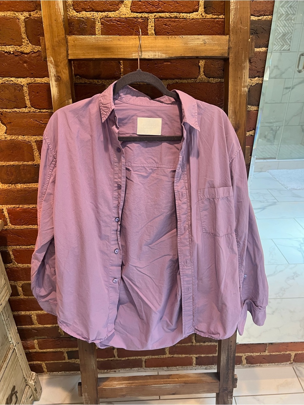 Oversized Button Up